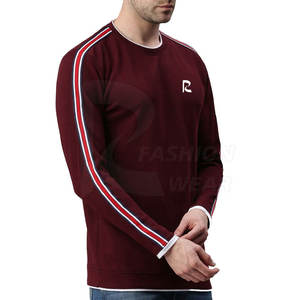 Sudadera lisa de talla grande de alta calidad para hombre, colección de invierno, sudadera teñida Lisa transpirable de algodón/poliéster - Product Image 3