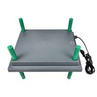 Plaque chauffante de couveuse électrique en plastique de haute qualité jusqu'à 20 poussins poulets chauds ferme avicole/usage domestique