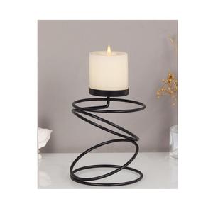 Bougeoirs modernes minimalistes en métal pour bougies chauffe-plat, coniques et cylindriques, idéaux pour la décoration de la maison, du bureau et de la chambre à coucher - Product Image 4