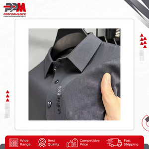 Fournisseur en gros de t-shirts de sport à manches courtes en coton/élasthanne de haute qualité pour hommes, tailles M-4XL, imprimés tendance, anti-froissement, été - Product Image 4