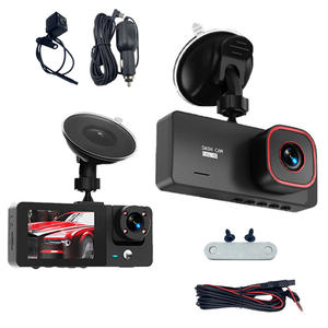 Ön ve Arka Araç Kamerası 1080p Wifi Üçlü Lensli Android Canlı İzleme Özellikli Araç Kamerası - Product Image 1