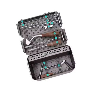 2024ปลูกถ่ายกระดูกสำหรับใช้ในการผ่าตัดเปลี่ยนสะโพกพื้นฐานอุปกรณ์ผ่าตัดรั้งกระดูกและข้อ - Product Image 4