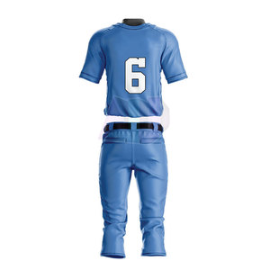 Uniformes de Béisbol con Nombre de Equipo, Logotipo y Números Personalizados, Transpirables, 100% Poliéster, Tallas y Colores Personalizados para Ropa Deportiva - Product Image 2