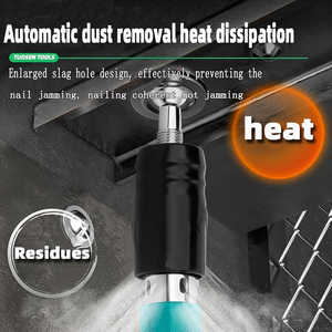Mini Pistola de Clavos Multifunción, 5 Velocidades Ajustables, Operación Manual para Decoración de Madera, Incluye Material Metálico para Bricolaje - Product Image 5