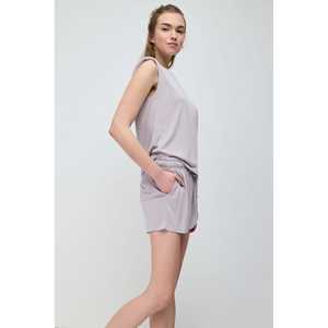 Pantalones Cortos con Cintura Elástica Ajustable, Bolsillos y Cordón - Product Image 4