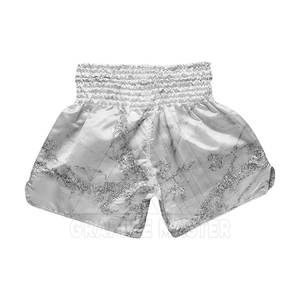 Vente en gros de shorts thaïlandais fabriqués au Pakistan avec la meilleure méthode d'impression Prix compétitif Vêtements d'arts martiaux à bas quantité minimale de commande - Product Image 2