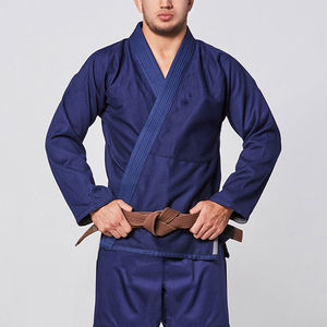 Nouveauté Kimono de Jiu-Jitsu Unisexe Logo Personnalisé Haute Qualité Vêtements d'Arts Martiaux BJJ 100% Coton Ensembles SI-JG-011 - Product Image 4