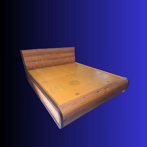 Lit en bois massif moderne de haute qualité avec rangement, cadre de lit Queen Size pour hôtel, appartement, villa, meubles de maison Vara - Product Image 3