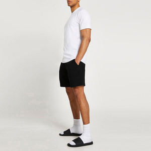 Ensemble chemise décontractée d'été et short de jogging pour hommes avec cordon de serrage à manches courtes et séchage rapide imprimé du logo personnalisé - Product Image 4