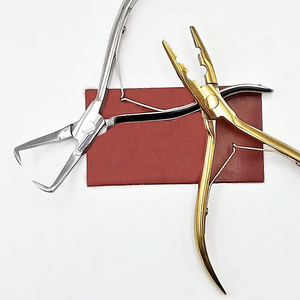 Pince à cheveux à pointe plate en acier inoxydable personnalisable professionnelle, prix de gros, vente chaude, écologique - Product Image 4