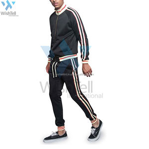 Conjunto Deportivo Personalizado de Alta Calidad, Pantalones Deportivos y Sudadera con Capucha, Estilo Urbano, para Hombre, de Dos Piezas, de Algodón/Poliéster para Invierno - Product Image 5