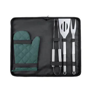 Set di Utensili per Barbecue Personalizzabili Cedrino, Accessori per Grigliate Personalizzabili - Product Image 1