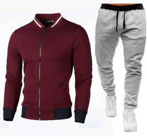 Conjuntos de chándal para hombre Sudadera con capucha y pantalones Mujer Jersey con capucha de color sólido + Pantalones Traje Ropa deportiva informal Conjuntos Hombre - Product Image 5