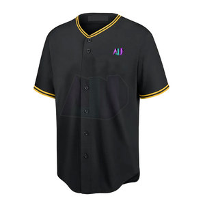 Uniforme de Béisbol para Hombre, Transpirable, Talla Grande, Ligero, de Secado Rápido, Alta Calidad, 100% Poliéster, Personalizable - Product Image 3