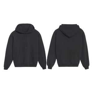 เสื้อฮู้ดดี้ผู้ชายแบบสวมหัว ดีไซน์สั่งทำพิเศษจากโรงงาน (OEM) คุณภาพสูง ผลิตจากผ้าฝ้ายผสมโพลีเอสเตอร์ มีกระเป๋าแบบจิงโจ้ - Product Image 5