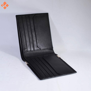 2025 Logo personnalisé portefeuille en cuir hommes à la main en cuir véritable portefeuille décontracté en gros - Product Image 4