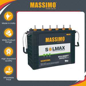Distributeur mondial vendant des batteries au plomb-acide tubulaires hautes MASSIMO 12V 280Ah de qualité exceptionnelle à des prix directs d'usine - Product Image 2