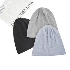 Fashion Thick Stretch Skull <b>Slouchy</b> Caps Custom Crochet Knit <b>Beanie</b> <b>Hats</b> - Product Image 3