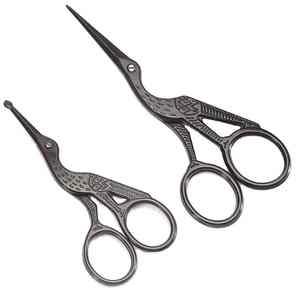 Precio al por mayor tijeras de bordado estilo Vintage, acero inoxidable hogar pájaro Mini bordado costura artesanía tijeras de sastre - Product Image 1