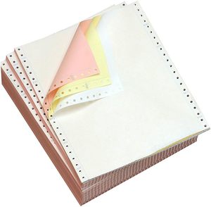 Papier d'impression sans carbone personnalisé en usine, 9,5 x 11 pouces, 2-3 feuillets perforés, pour imprimante matricielle - Product Image 2