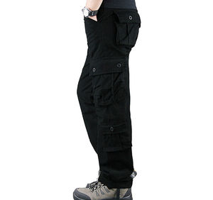 Pantalon cargo pour homme personnalisé à plusieurs poches, pantalon fonctionnel de travail en plein air pour homme, pantalon cargo décontracté de haute qualité - Product Image 3