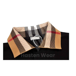 Camiseta deportiva de Polo de manga corta para hombre con servicio OEM, MOQ bajo, camisetas de polo de golf hechas en tela de calidad superior para adultos y niños - Product Image 2