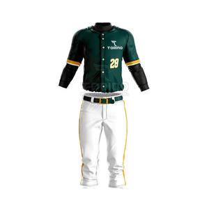 Ensemble d'uniformes de baseball respirants de haute qualité de l'usine directe bas quantité minimale de commande produit le plus vendu - Product Image 1