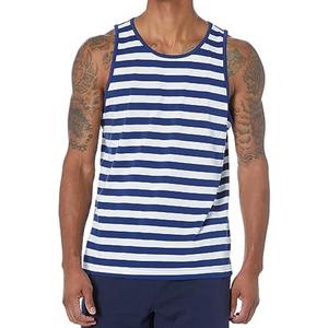 Camiseta de entrenamiento sin mangas con logotipo personalizado para hombre, chaleco de culturismo de gimnasio de Color sólido Unisex, diseño de punto transpirable - Product Image 1