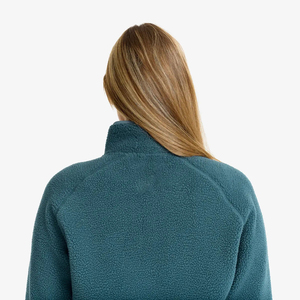 Chaqueta de lana para mujer, cremallera completa, cálida, gruesa, Polar, para senderismo, Camping, uso diario, con tela suave, chaqueta de lana para mujer - Product Image 4