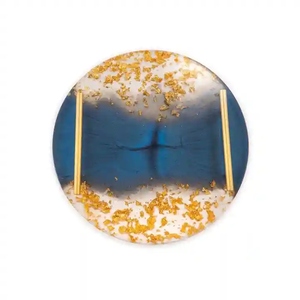 Elegante Bandeja de Servicio de Resina Epoxi para Servir Desayuno, Almuerzo y Cena en Restaurantes y Hoteles, Herramienta de Decoración de Cocina - Product Image 5