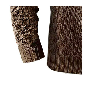 เสื้อสเวตเตอร์ผู้ชาย น้ำหนักเบา เสื้อคาร์ดิแกนสำหรับผู้ชายและผู้หญิง ดีไซน์แฟชั่นใหม่ สไตล์ลำลอง ถักทออย่างมีสไตล์ - Product Image 4