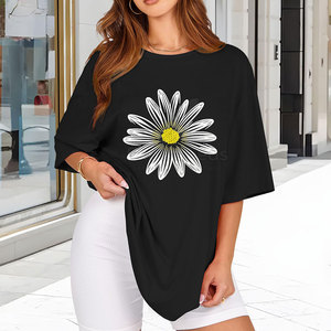 T-shirt surdimensionné classique à la mode décontracté Streetwear coupe ample t-shirt surdimensionné pour un style tendance et décontracté - Product Image 3