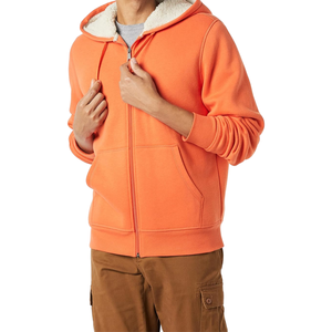 Pull à capuche en molleton de coton 100% pour hommes, sweat à motif imprimé brodé, meilleure vente, grande qualité, respirant, hiver - Product Image 2
