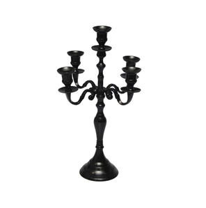 Good Quality and Design Hot Selling Wedding Centerpiece Decorative Candle Holder <b>Candelabra</b> With Antique Color - Product Image 3