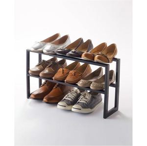New Black <b>Wooden</b> <b>Shoe</b> <b>Storage</b> Rack for Home Indoor Outdoor Living Room Office Warehouse-Everyday Occasional Footwear Accessory - Product Image 5