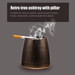 Cendrier en cuivre de conception standard en métal avec finition classique parfait pour les bars de restaurant à domicile et les accessoires de bureau pour fumeurs - Product Image 5