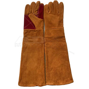Gants de manipulation d'animaux de protection avec rembourrage épais Idéal pour la faune et le sauvetage Gants de manipulation d'animaux de travail - Product Image 1