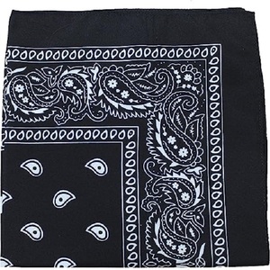 Bandana belle écharpe de tête conception d'impression numérique personnalisée accessoires de cheveux nouveau produit écharpe carrée unisexe - Product Image 5