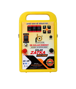 Électrificateur de clôture solaire longue portée avec alarme, contrôleur de clôture pour bétail pour les zones éloignées - Product Image 4