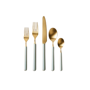 Fancy <b>Vintage</b> Server Set Stainless Steel Salad Server With Elegant Hand Crafted Handles Handmade Golden Color Finished - Product Image 6