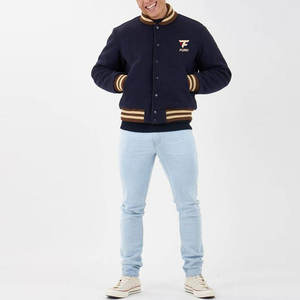 Veste Streetwear d'hiver Letterman personnalisée de haute qualité pour hommes design à la mode vente en gros - Product Image 5