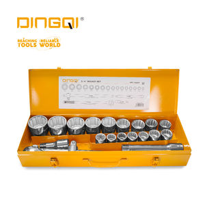 DingQi, лидер продаж, 21 шт. 3/4 '', набор регулируемых разъемов для ремонта автомобиля, набор инструментов - Product Image 1