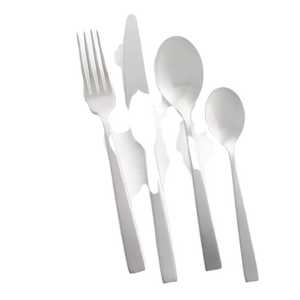 Juego de Cubiertos de Acero Inoxidable Plateado, Juego de Cubiertos con Caja y Soporte, Juegos de Cubiertos para Cocina y Accesorios de Mesa - Product Image 6