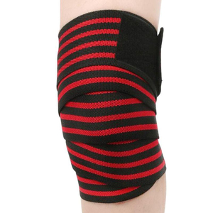 Bandages de compression élastiques pour les genoux pour aider à la récupération des blessures sportives et des douleurs articulaires. - Product Image 2