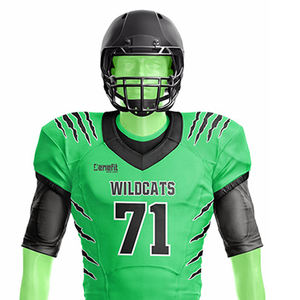 Ropa de equipo Diseña tu propia camiseta de fútbol americano Camisetas de fútbol americano Camiseta de fútbol americano - Product Image 4