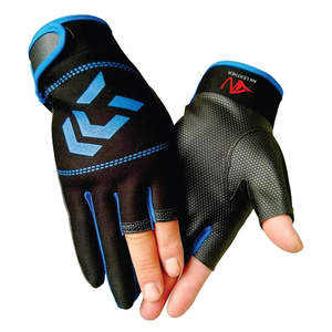 Silicone-Tipped Non-Slip Impact <b>Gloves</b> for Outdoor Sports and Cycling <b>Work</b> <b>Gloves</b> with Secure Fit - Product Image 3