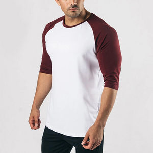 T-shirt de sport décontracté pour homme à manches longues, dernière collection 2026, en vrac, vierge, fabriqué au Pakistan, méthodes d'impression numérique, chemises à manches longues - Product Image 3