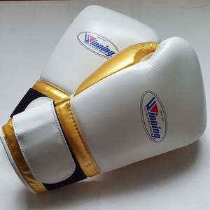 Gants de boxe en cuir véritable sur mesure de haute qualité, confortables, avec logo personnalisé, vente en gros, OEM - Product Image 3