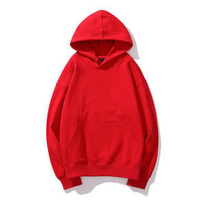 Alta calidad 500gsm Heavyweight Pullover Hoodie Drop Shoulder No Strings Blended Heavy Oversized Men Hoodies - Product Image 1