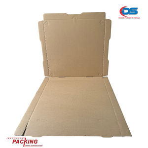 DAT thuan กล่องบรรจุอาหารพิซซ่ารีไซเคิลได้ขนาด18นิ้วพิมพ์ลูกฟูกโลโก้ตามสั่ง - Product Image 4